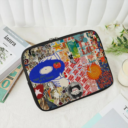 Colorful Collage Macbook Sleeve
